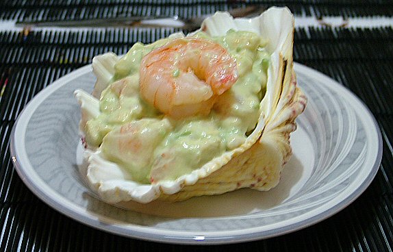 avocado and prawn cocktail