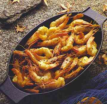 garlic prawns