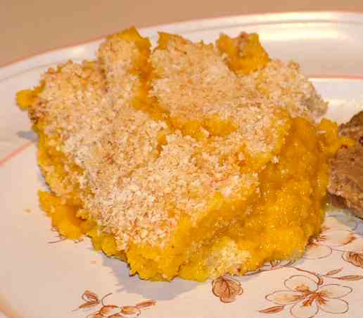 gratin giraumnon pumpkin