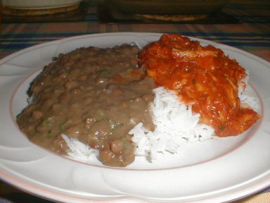 black lentils lentilles noires
