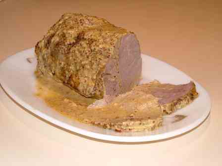 mustard roast beef