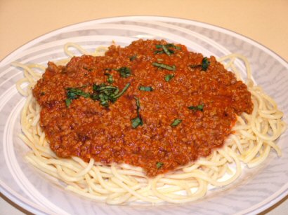 spaghetti bolognese