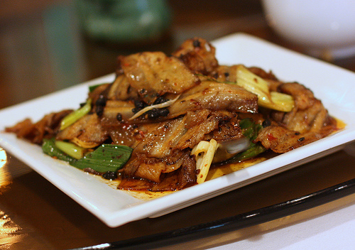 double cooked pork