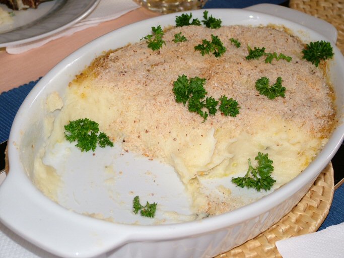 manioc gratin cassava
