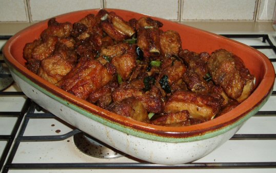 pork in oyster sauce
