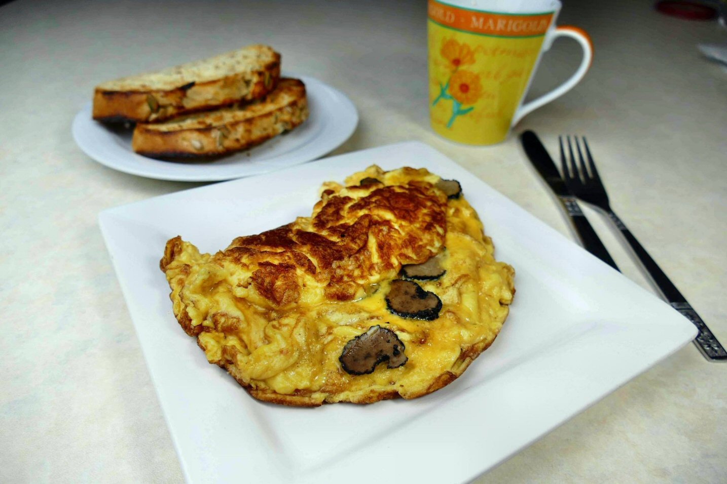 Truffles Omelette