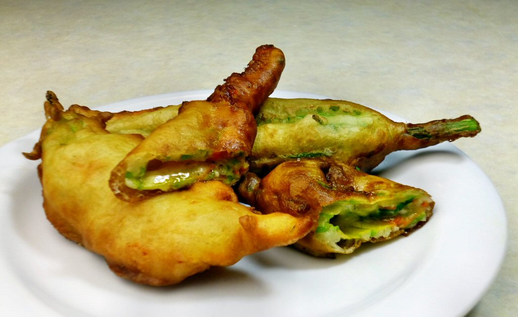 Fleurs de courgettes farcies