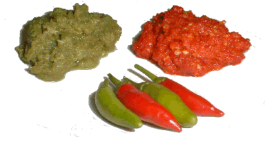Chilli paste  piments ecrases